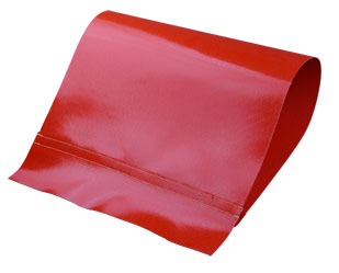 Red Silicone Coated Fabric